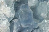 Sky Blue Celestine (Celestite) Crystal Cluster - Madagascar #139419-2